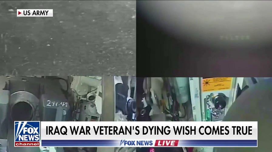Iraq war veteran's last wish comes true