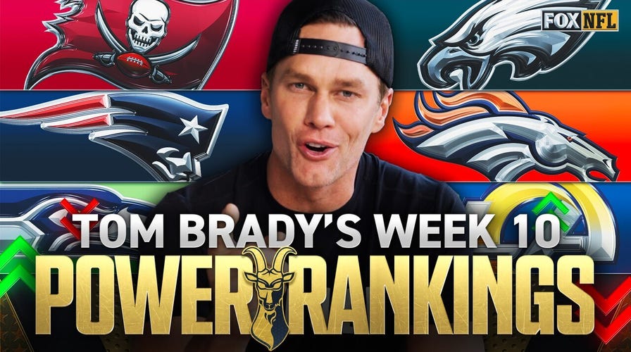Tom Brady's Week 10 Power Rankings 🚨