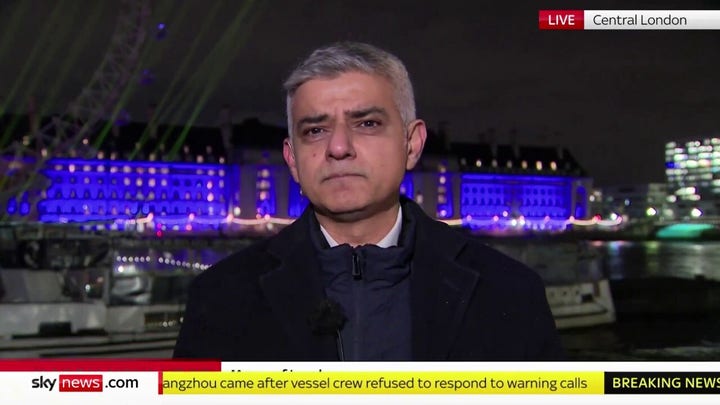 Sadiq Khan on knife crimes: They try to steal mobile phones