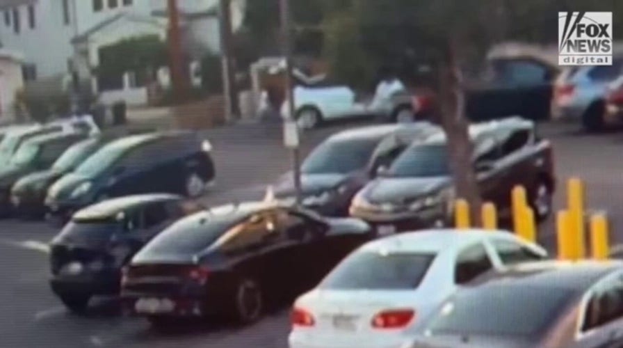 Los Angeles surveillance video shows man dumping large bag where headless body found