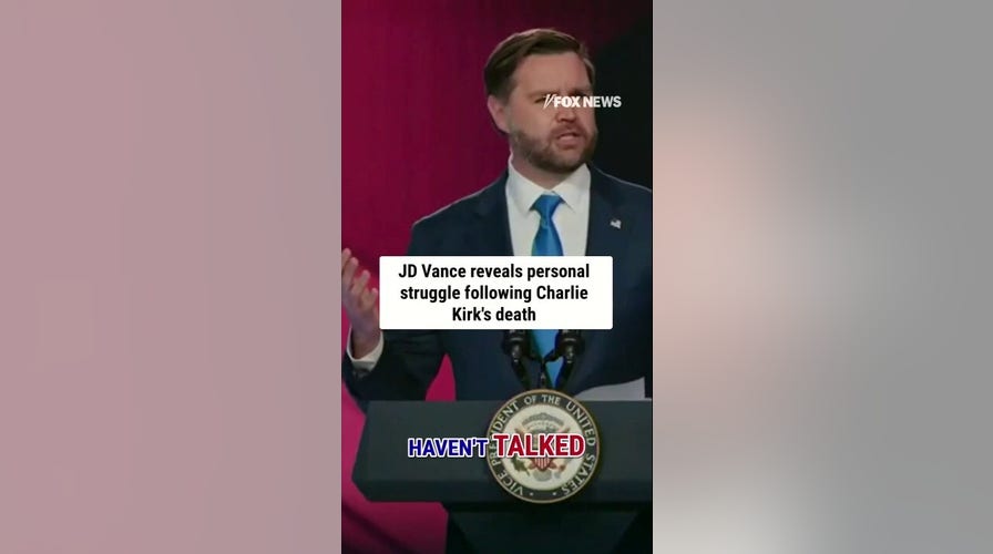 JD Vance reveals personal struggle following Charlie Kirk's death