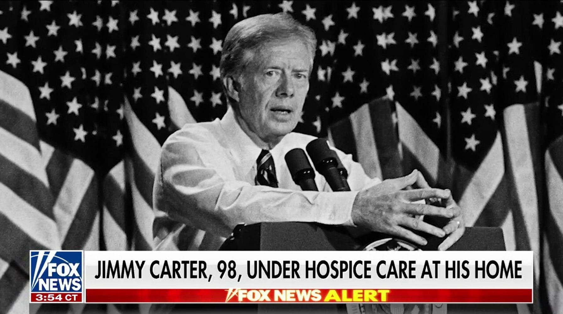 President Jimmy Carter, 98, enters hospice care at home