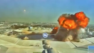 Surveillance video shows what Kuwait says is Iranian drone striking airport