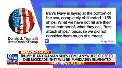 Trump threatens Iranian ships as the US imposes blockade on ports
