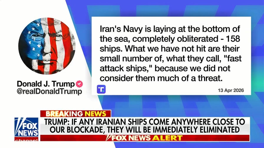 Trump threatens Iranian ships as the US imposes blockade on ports