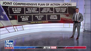 The amount of Iran's uranium growth is 'evidence' they weren't abiding by the JCPOA: Joey Jones