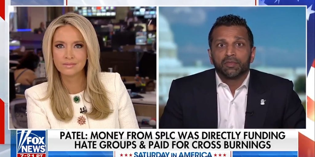 Patel says SPLC funded hate groups, cross burnings after latest DOJ indictment