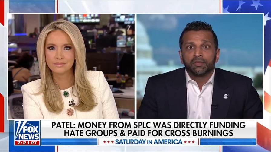 Patel says SPLC funded hate groups, cross burnings after latest DOJ indictment