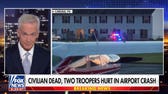 BREAKING: One civilian dead, two troopers hurt in airport crash: Report
