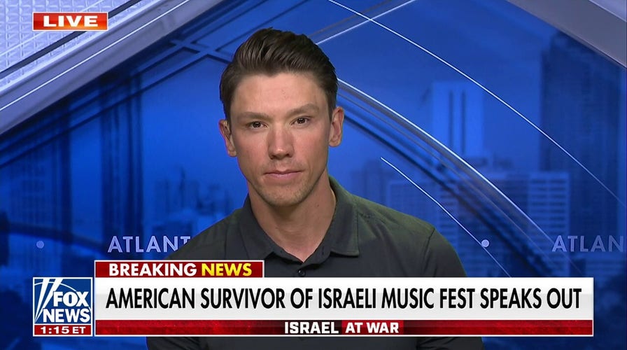 American survivor of Israeli music festival returns home, speaks out