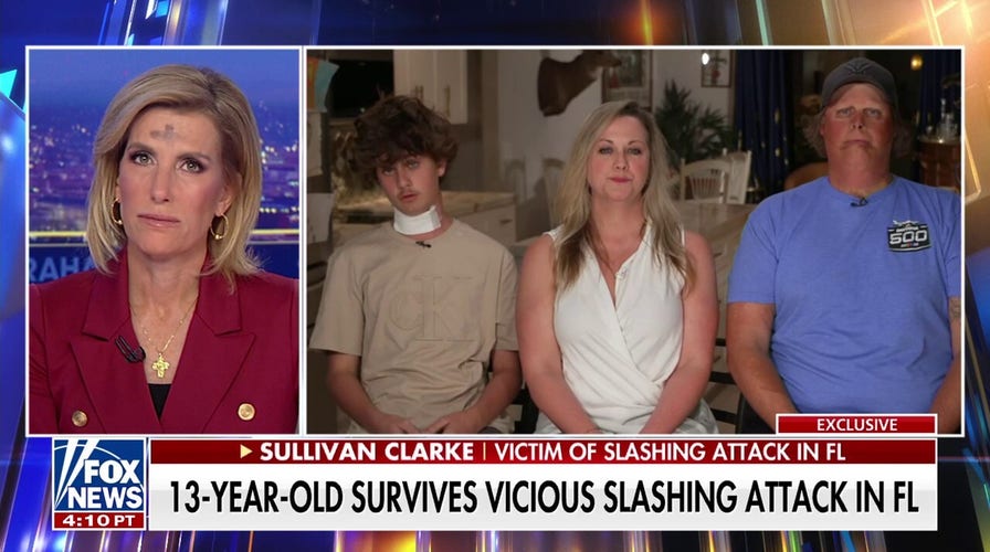 Teenager nearly killed after throat-slashing attack