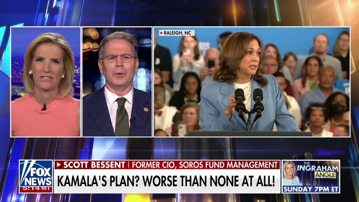 Scott Bessent: It is clear Kamala Harris is an 'economic illiterate'