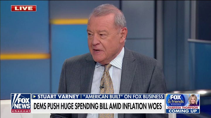 Stuart Varney: Inflation is Biden administration's 'self-inflicted wound'