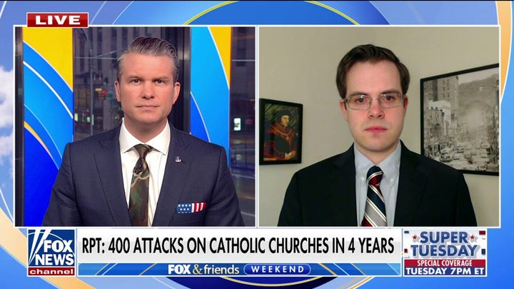 Catholic churches are ‘top targets’ for pro-abortion activists: Tommy Valentine