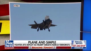 Fighter jets deploy as President Trump targets narco-terrorists