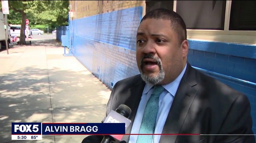 Manhattan DA Alvin Bragg talks about crime decreasing in NYC