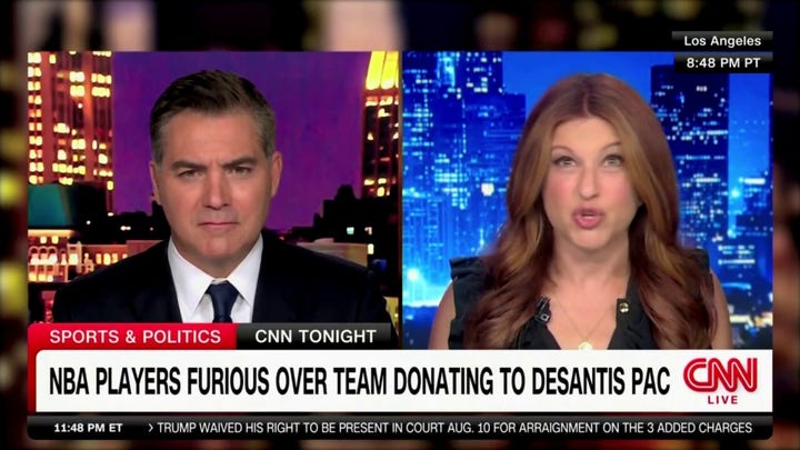 CNN sports anchor: NBA team's DeSantis donation difficult to stomach