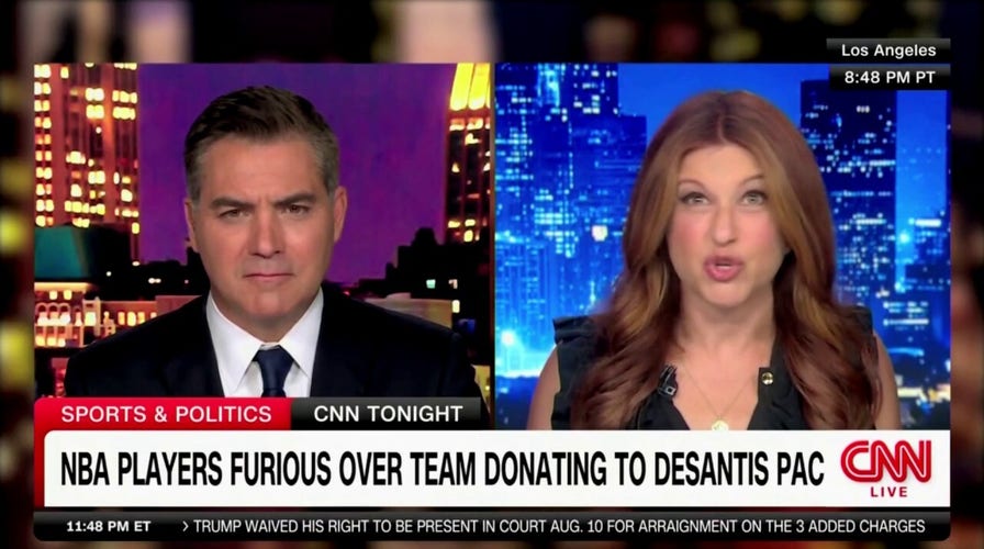 CNN sports anchor: NBA team's DeSantis donation difficult to stomach