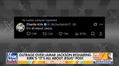 Charlie Kirk praises NFL star's 'courage and conviction' amid backlash over 'all about Jesus' retweet