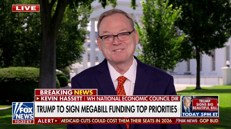 Kevin Hassett predicts economic growth 'blowout' after Trump's megabill passing
