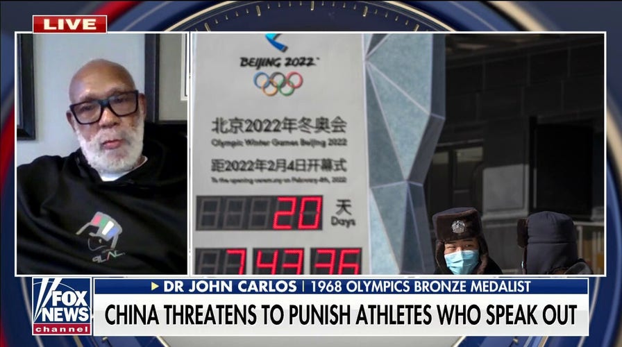 China issues warning for Olympic athletes against protests