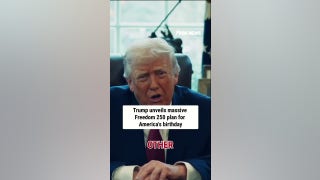 Trump unveils massive Freedom 250 plan for America's birthday