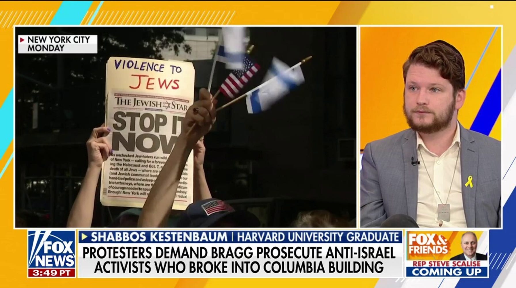 Harvard Graduate Condemns DA Bragg's Dropped Charges Against Columbia Protesters, Feels Abandoned by Democratic Party