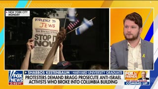 Harvard graduate speaks out after DA Bragg drops protesters' charges: 'Shocking' - Fox News