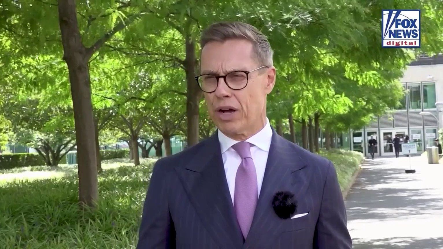Finnish president backs Trump's peace efforts, won't be intimidated by Russia