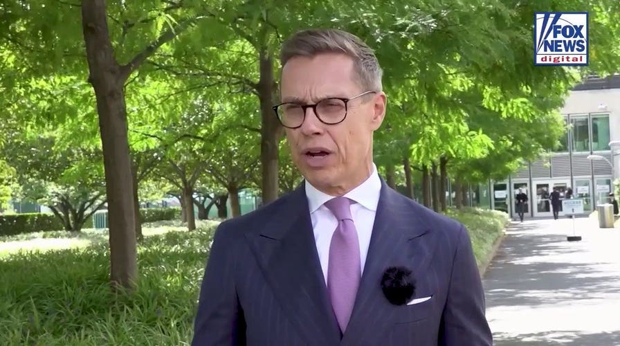 Finnish president backs Trump's peace efforts, won't be intimidated by Russia