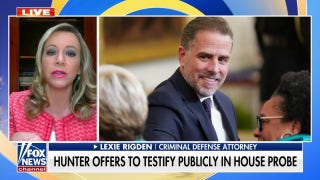 Criminal defense attorney slams Hunter Biden's offer to publicly testify in House probe: 'PR campaign' - Fox News