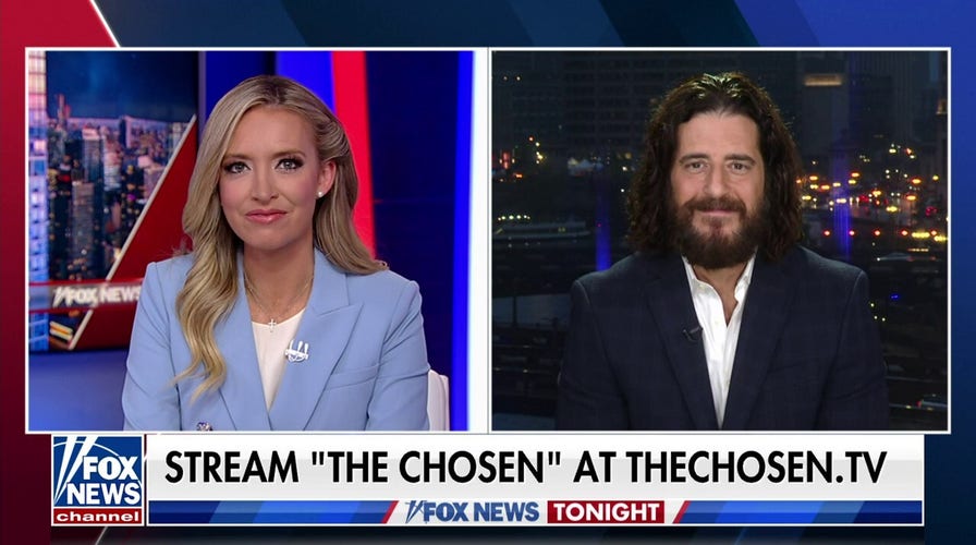 'The Chosen' star shares his 'salvation story' with Kayleigh McEnany