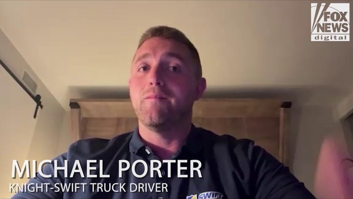 Man shares his journey trucking the Capitol Christmas tree clear across the country