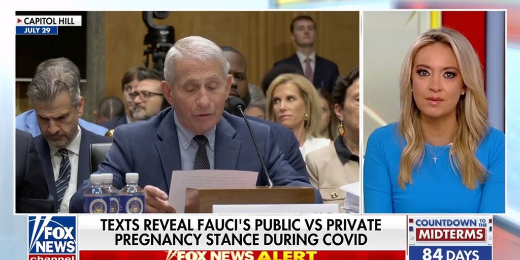 Anthony Fauci's private texts reveal concern over COVID vaccine pregnancy risks