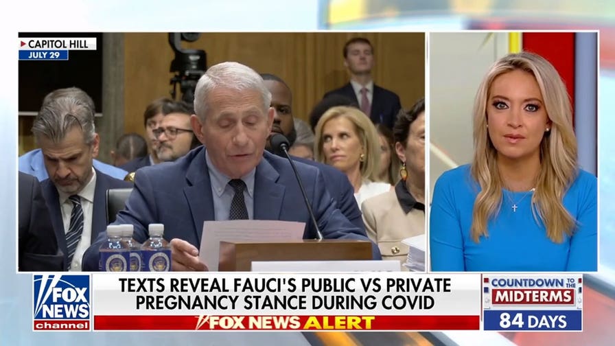 Anthony Fauci's private texts reveal concern over COVID vaccine pregnancy risks