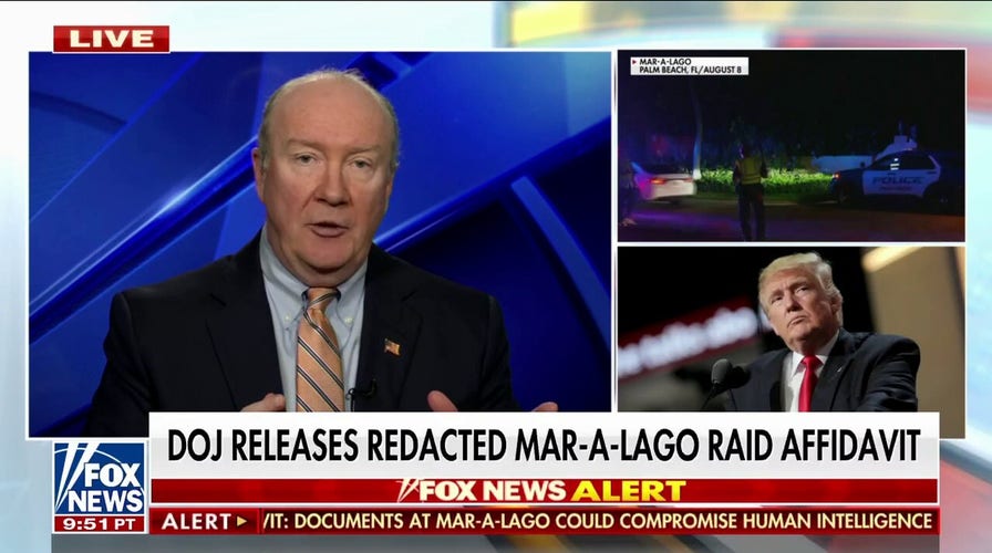 Andy McCarthy analyzes release of redacted Mar-a-Lago raid affidavit 