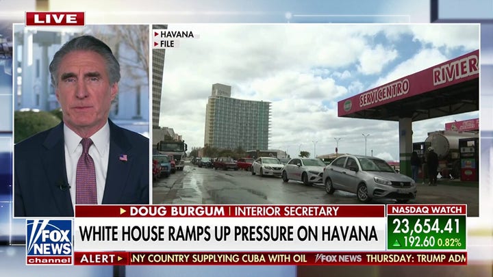 Doug Burgum praises Trump’s ‘energy dominance’ amid increased pressure on Cuba