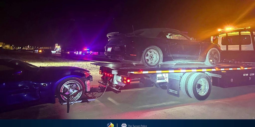 Cops tow away souped-up rides after desert street takeover crackdown