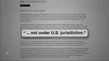 CBS' '60 Minutes' airs delayed 'Inside CECOT' segment with WH comments