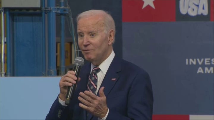 Biden recalls 'big fight' with 'maybe future president' Donald Trump