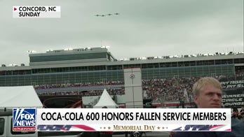 Coca-Cola 600 pays tribute to fallen American service members