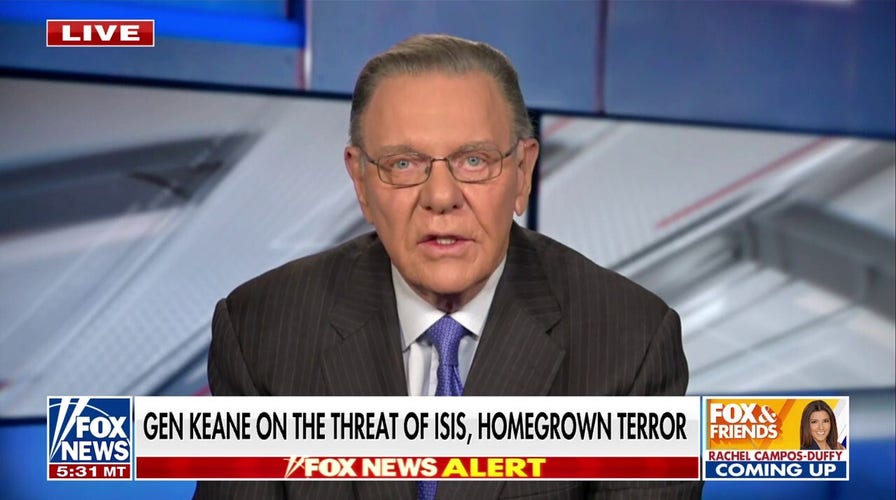 US needs to maintain its 'vigilance' in fight against terrorism, Gen. Keane warns