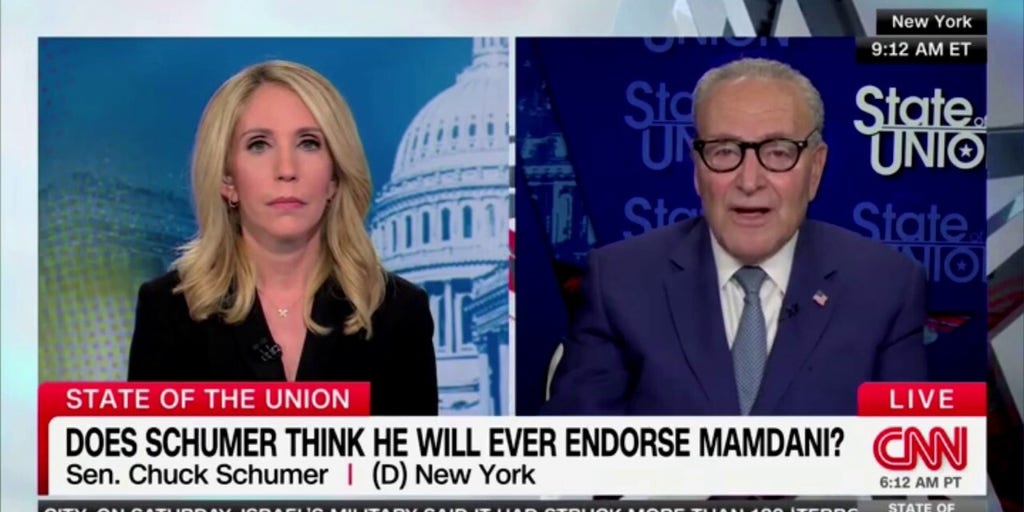 Sen. Schumer tells CNN he's still 'talking' with Mamdani when pressed on endorsement
