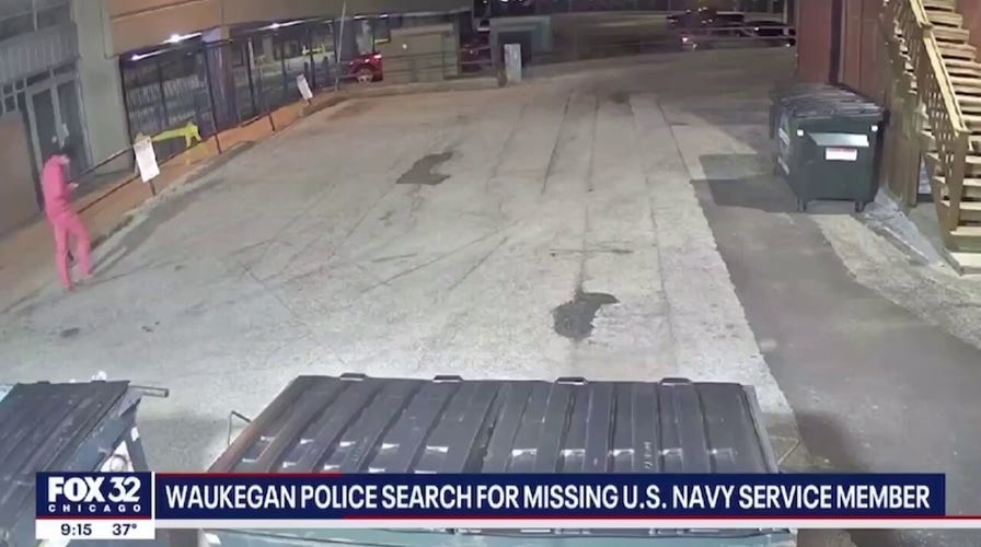 Missing Illinois Navy sailor last seen on video walking alone