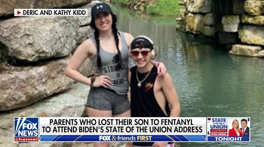 Parents who lost son to a fentanyl overdose to attend Biden's State of the Union
