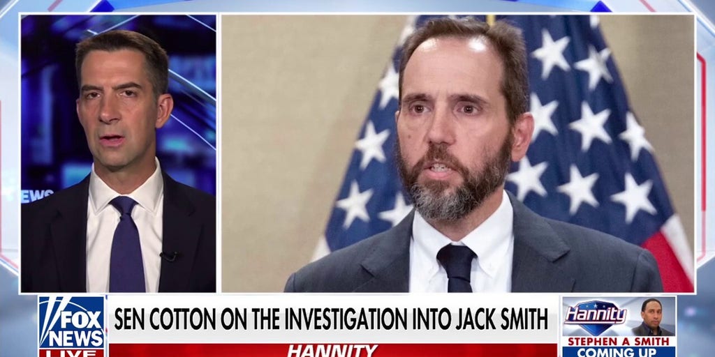 Jack Smith was 'racing against the clock' to get cases against Trump to a jury: Sen Tom Cotton