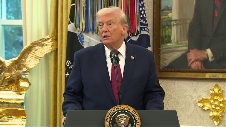 Trump claims FBI will capture 'animal' who opened fire at Brown University