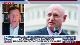 VP Harris won't choose Mark Kelly as her running mate, Blake Masters argues: 'Rubber stamp for leadership' - Fox News