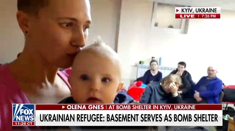 Ukrainian mom begs for help from Kyiv shelter: Putin wants ‘to kill’ as many of us as possible