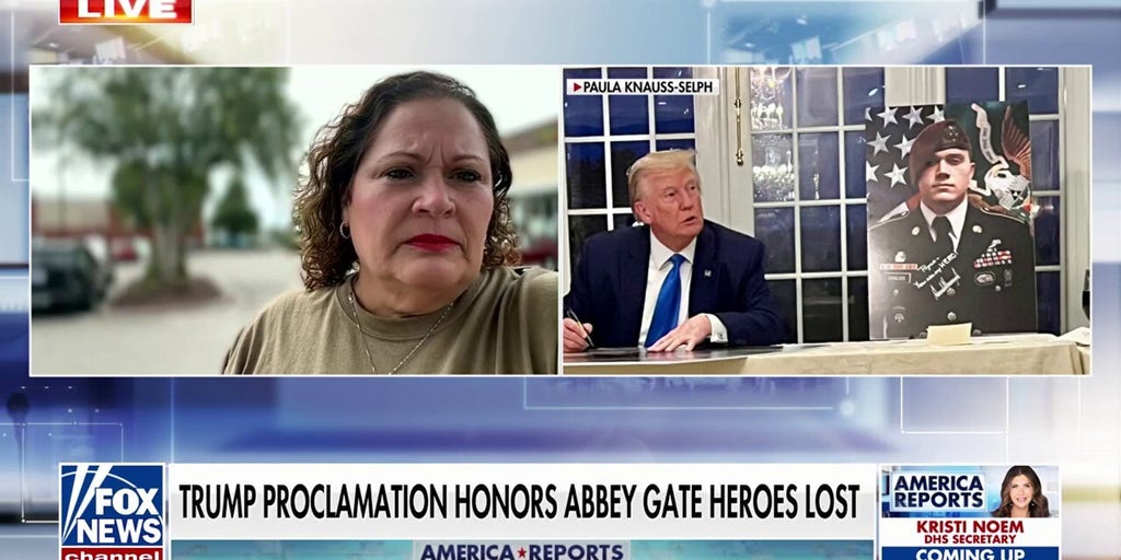 Gold Star mother says Trump proclamation 'brings respect' to nation's 13 lost heroes